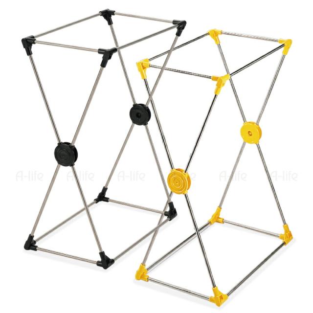 分別ゴミ袋スタンド45L各1個ブラックイエロー