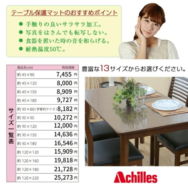 透明テーブルマット日本製