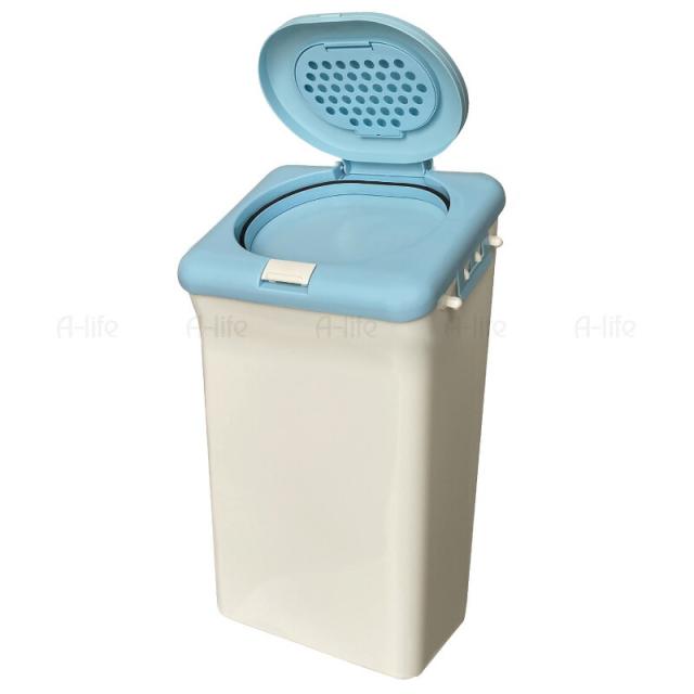 防臭ペット用ペール犬猫トイレシート猫砂ゴミ箱14L1個日本製消臭剤配合