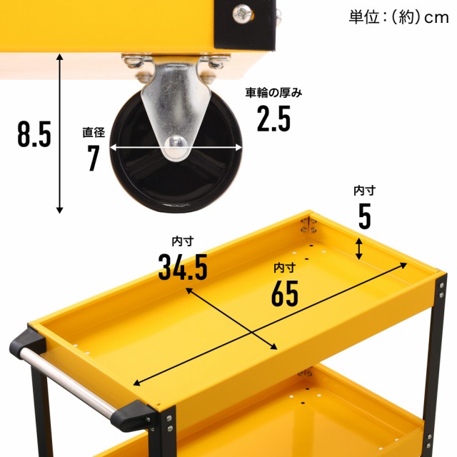 ツールワゴン ツールカート 3段 作業台 キャスター付き キャビネット ツールキャビネット 収納 ワゴン カート ガレージ 道具箱 道具入れ 台車  日曜大工 DIY 作業台 工具 整備 工場 ツールの通販はau PAY マーケット - Regolith | au PAY マーケット－通販サイト