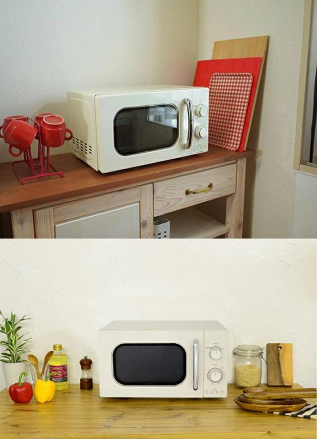 ユアサレトロデザイン電子レンジ　５０Hz専用 ユアサプライムス.com｜17Lレトロ電子レンジ 50Hz（東日本）専用