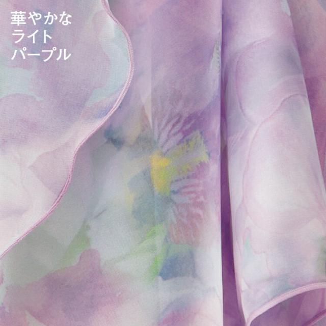 フォーマル 水色 紫 春物 パープル グリーン 敬老の日 結婚式 ストール ショール シフォンストール パーティストール 二次会 パーティー 大判 フォーマル レディース 上品 2次会 お呼ばれ シンプル