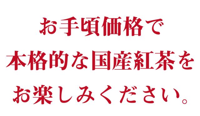 国産紅茶 100p
