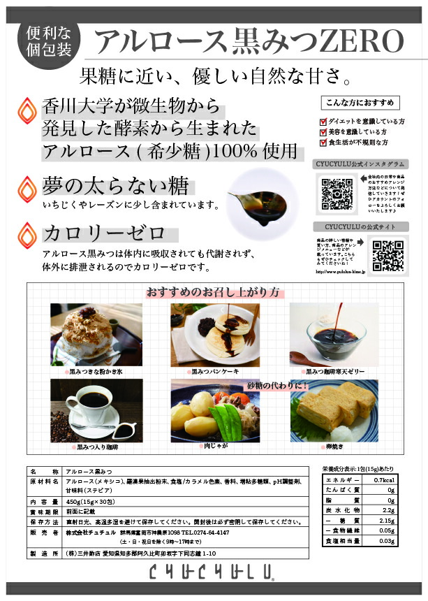 パッケージ裏面