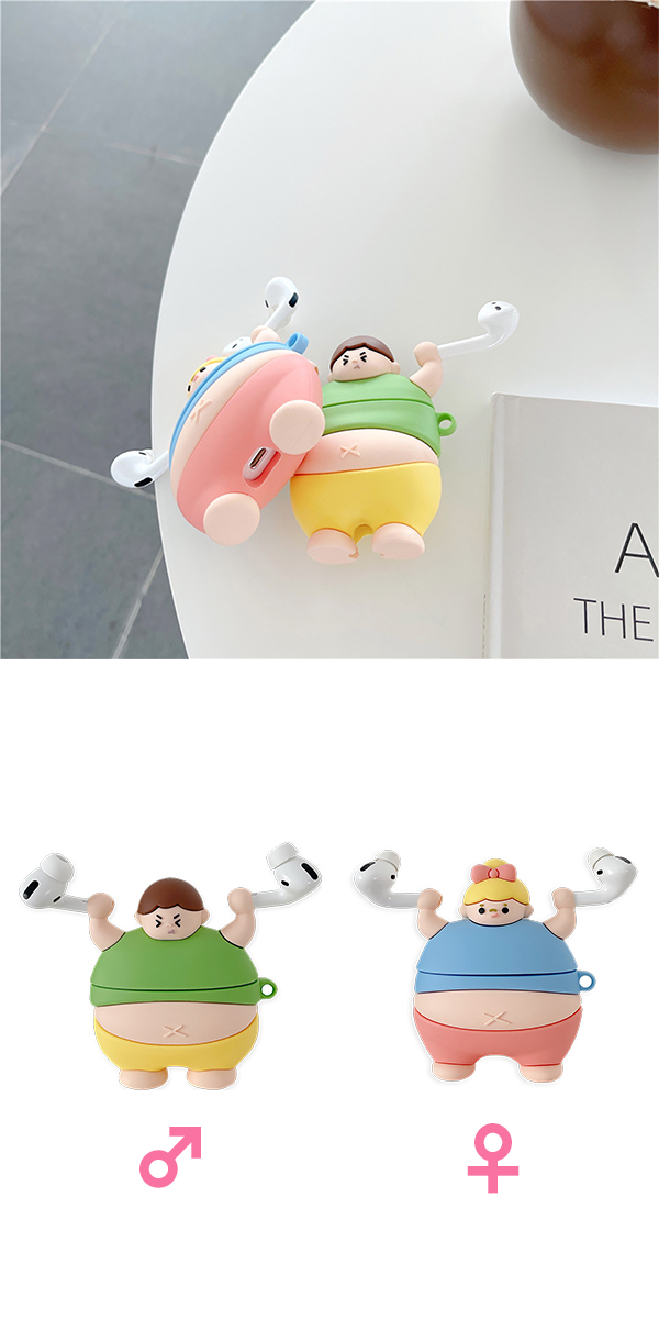 おデブちゃんエアポッドケース_1