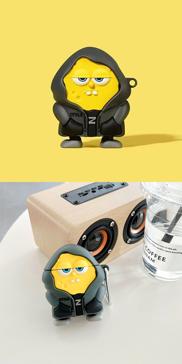 スポンジボブエアポッドケース_6