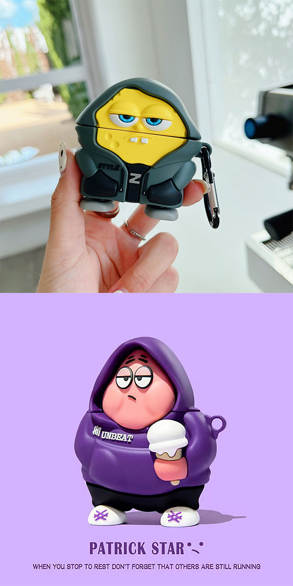 スポンジボブエアポッドケース_7