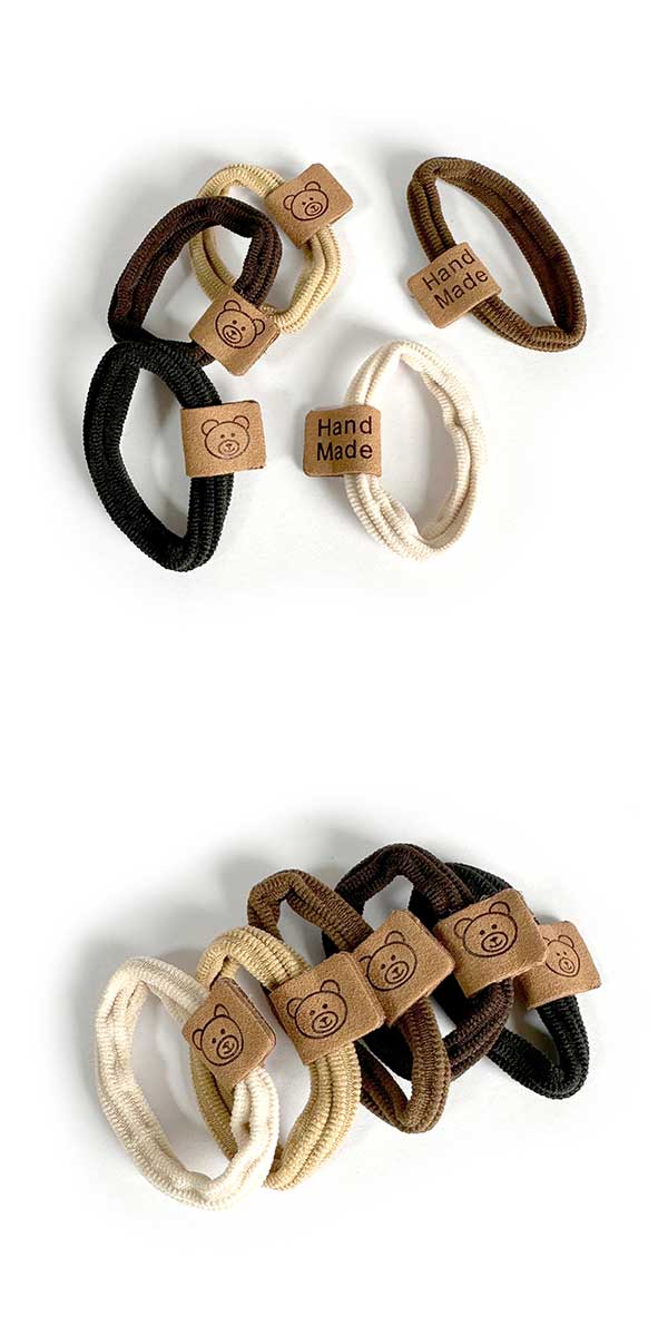 クマのヘアゴム3