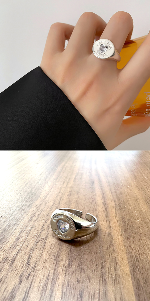 ラインストーンリング7