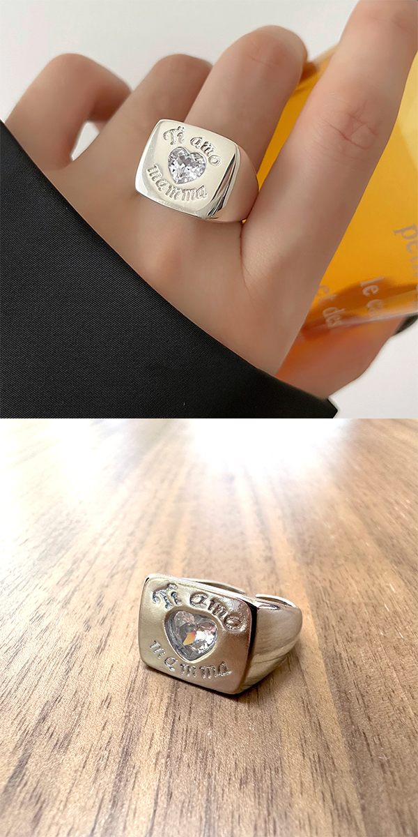 ラインストーンリング10