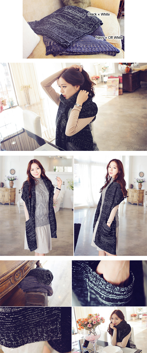 フラワーカモ柄ストール2