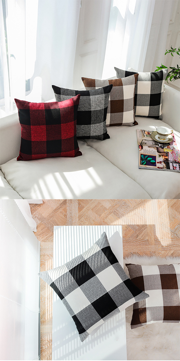 ブロックチェッククッション_2