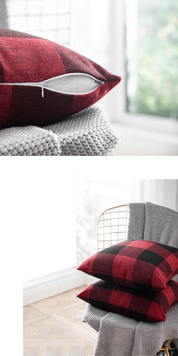 ブロックチェッククッション_5