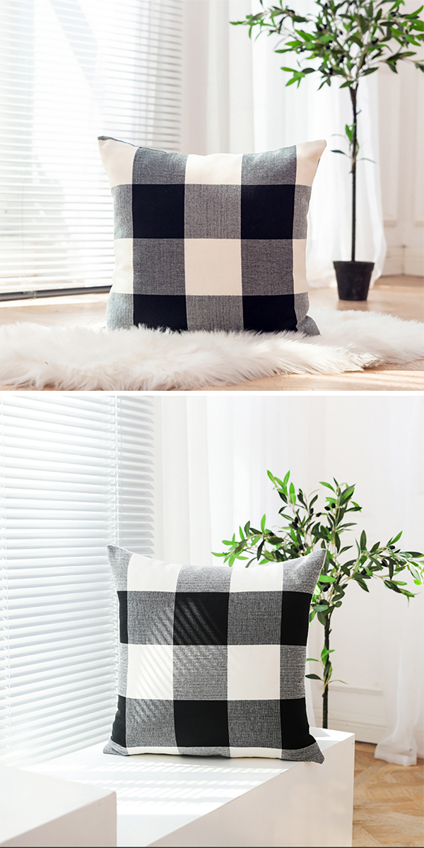 ブロックチェッククッション_6