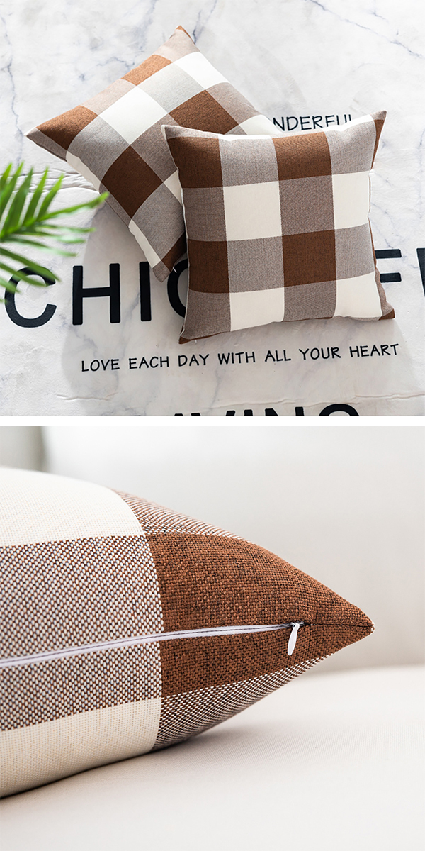 ブロックチェッククッション_9