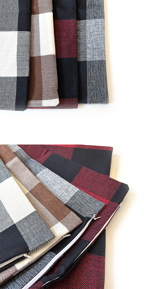 ブロックチェッククッション_11