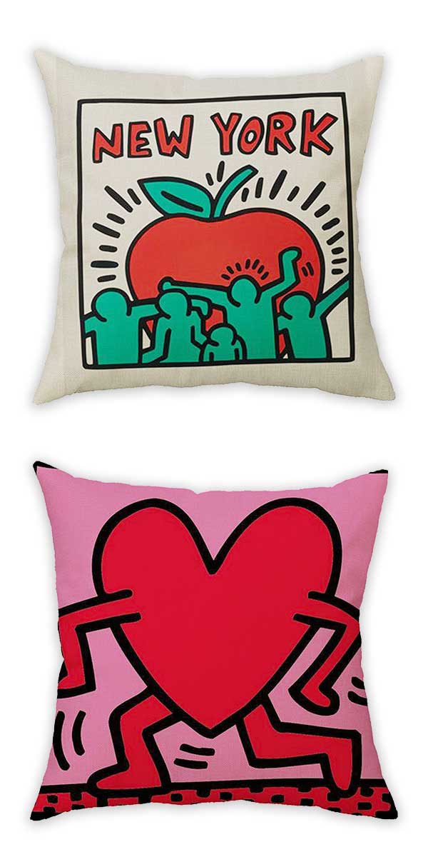 キースヘリングクッション_2