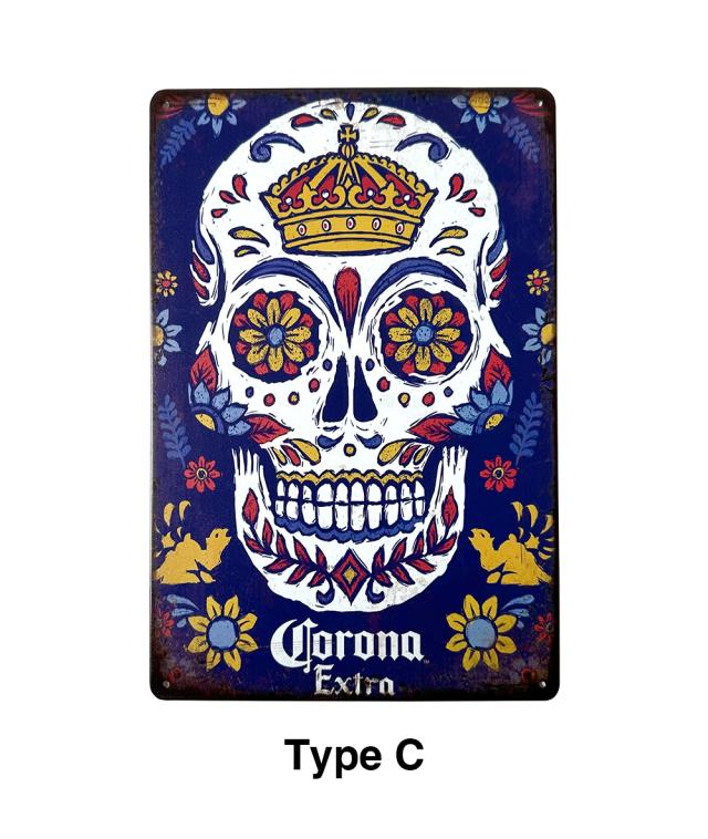 コロナ Corona ビール ブリキ看板 20cm×30cm アメリカン雑貨