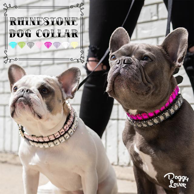 ラインストーン首輪1 