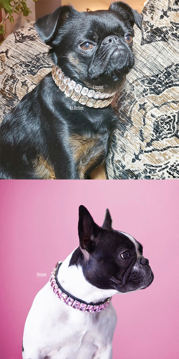 ラインストーン首輪6 