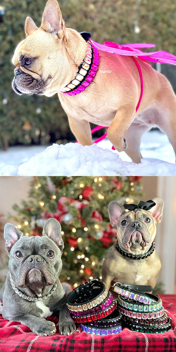 ラインストーン首輪13 