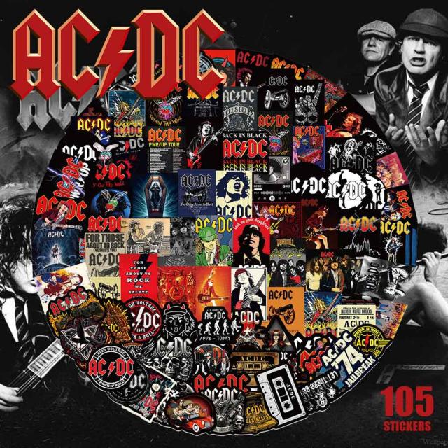 AC/DC ステッカー1