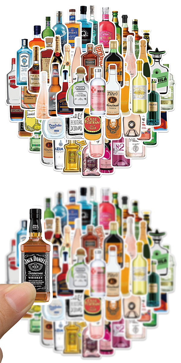  リキュール ステッカー3