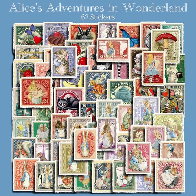 不思議の国のアリス ステッカー1