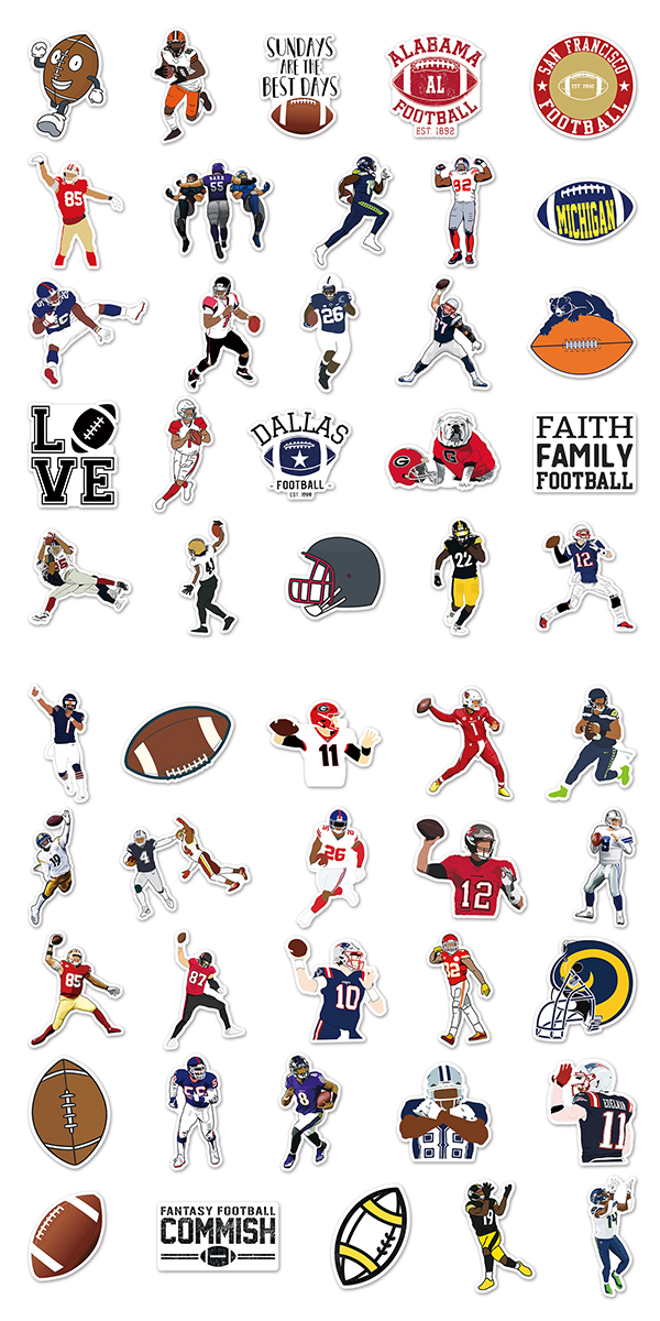  アメフト ステッカー2