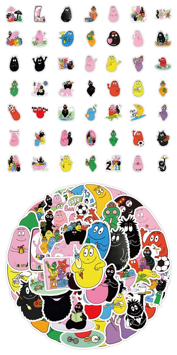 バーバパパ ステッカー2