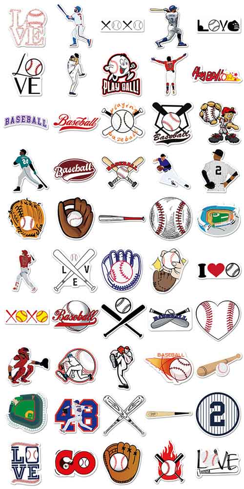  野球 ステッカー2