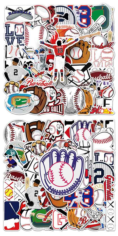  野球 ステッカー3