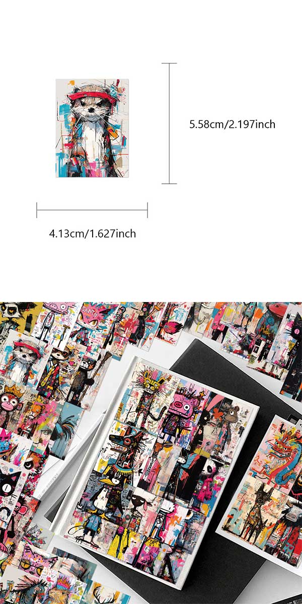  バスキアステッカー5