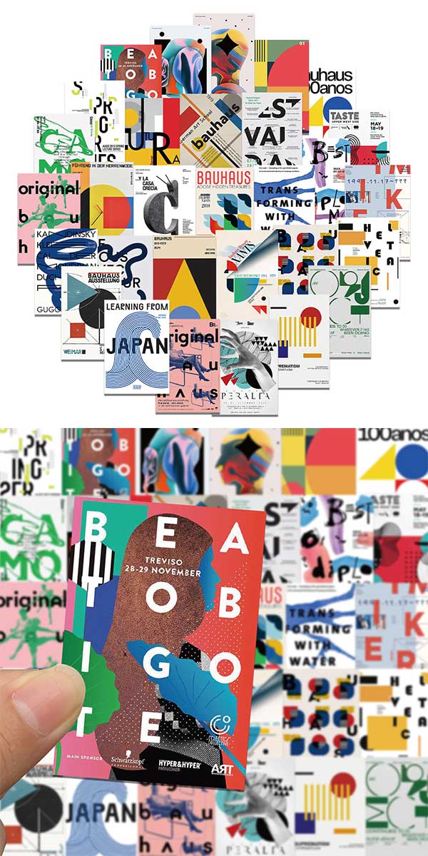  バウハウス ステッカー3