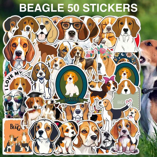  ビーグル ステッカー1