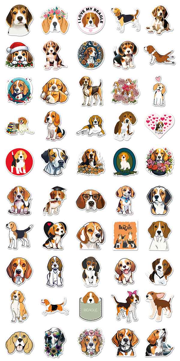  ビーグル ステッカー2