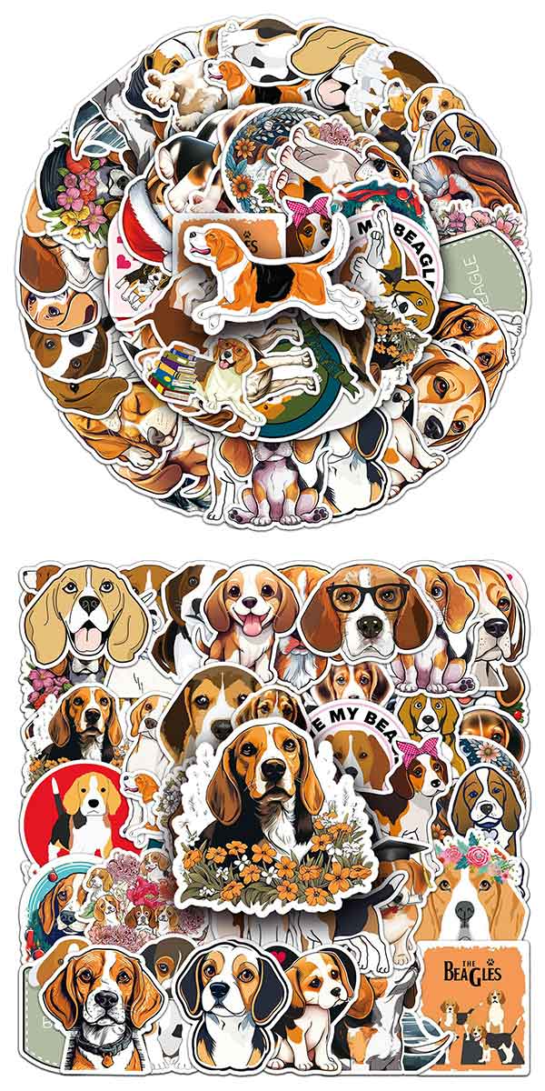  ビーグル ステッカー3