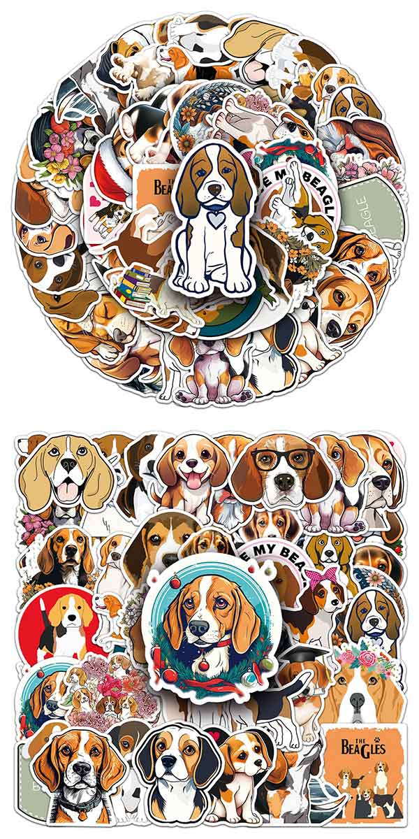  ビーグル ステッカー4