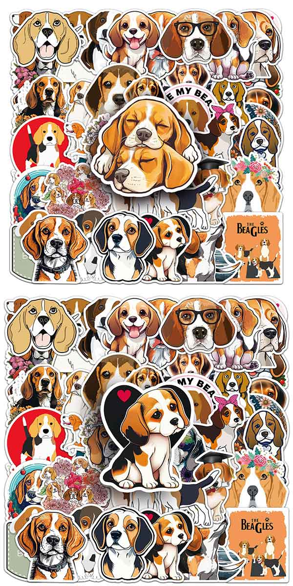  ビーグル ステッカー5
