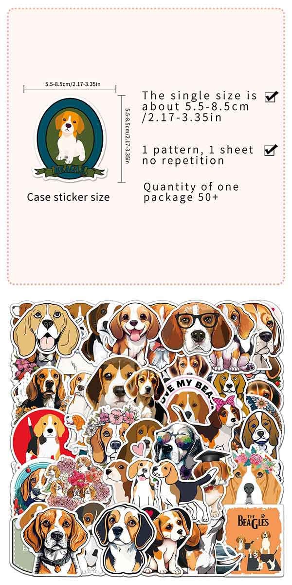  ビーグル ステッカー7