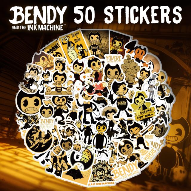 Bendy ベンディ ステッカー 50枚セット PVC 防水 シール