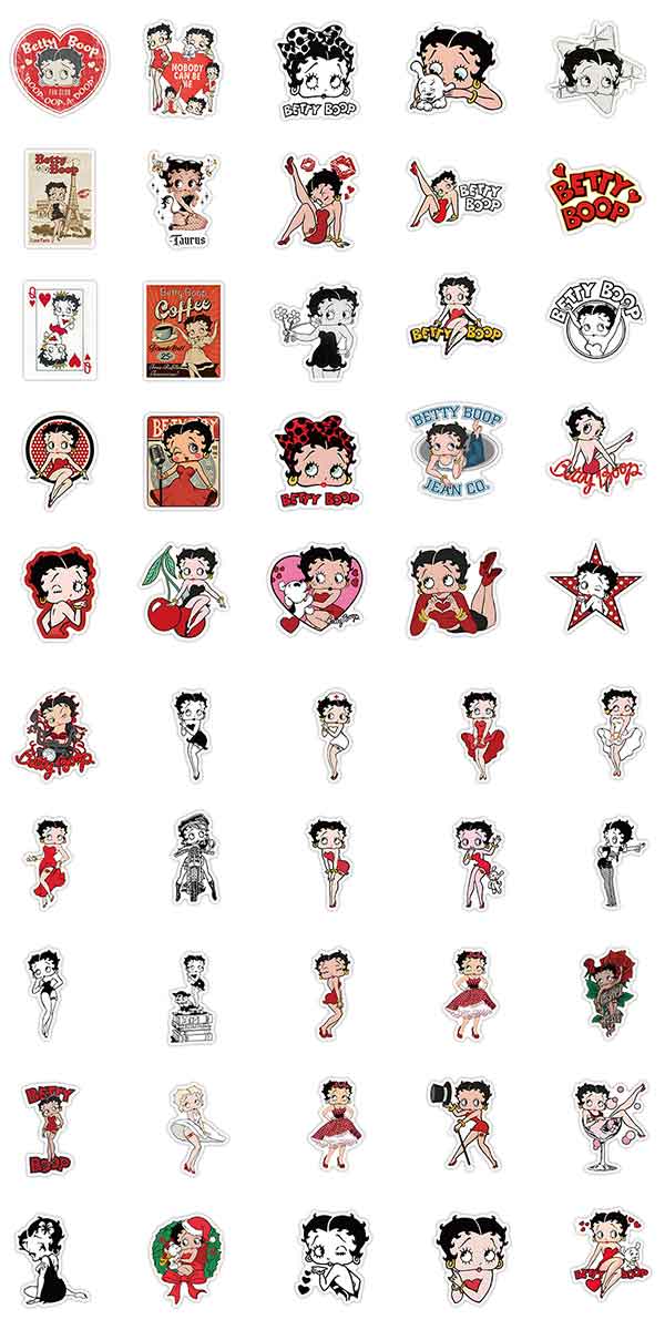 ベティちゃん ステッカー2
