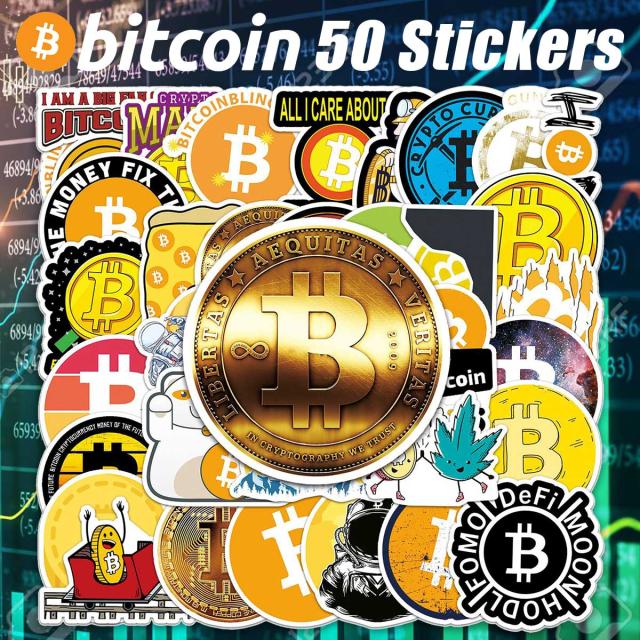 ビットコイン ステッカー1