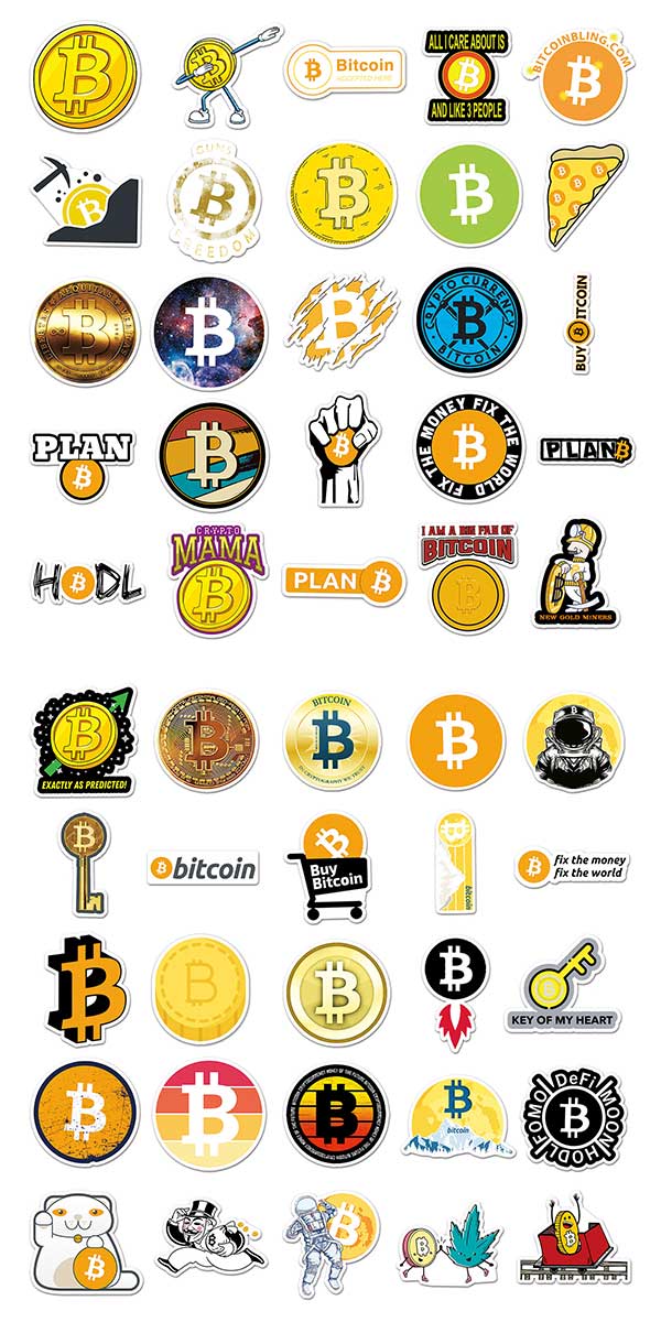 ビットコイン ステッカー2