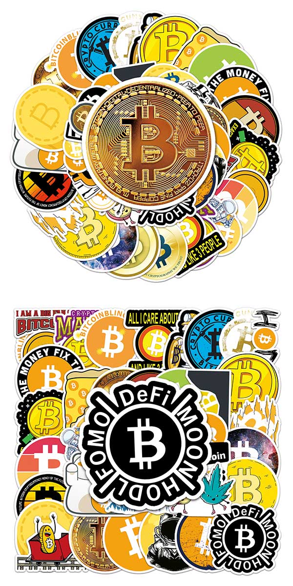 ビットコイン ステッカー3