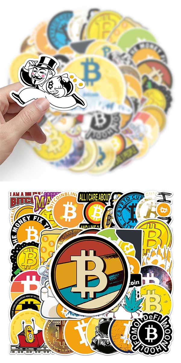 ビットコイン ステッカー4