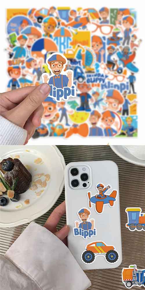 Blippi ステッカー 4