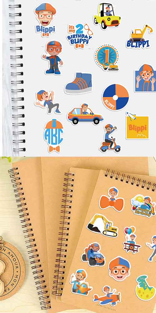 Blippi ステッカー 5