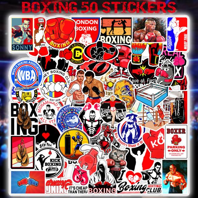  ボクシング ステッカー1