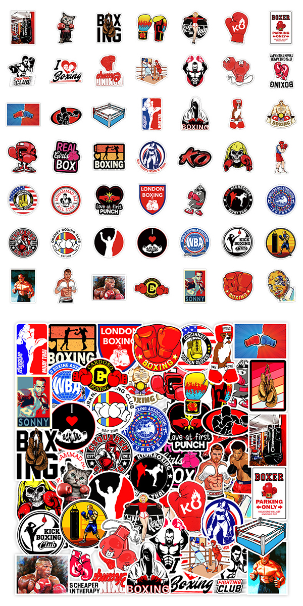  ボクシング ステッカー2